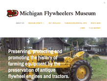 Tablet Screenshot of michiganflywheelers.org